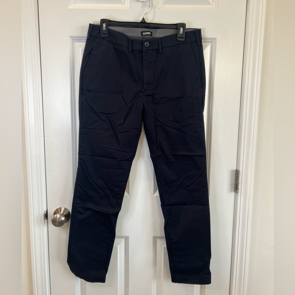 Express Men's Dark Navy Chinos